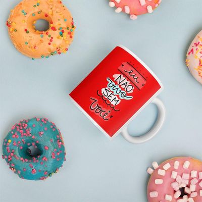 Caneca de Porcelana Namorado Torcedor São Paulo