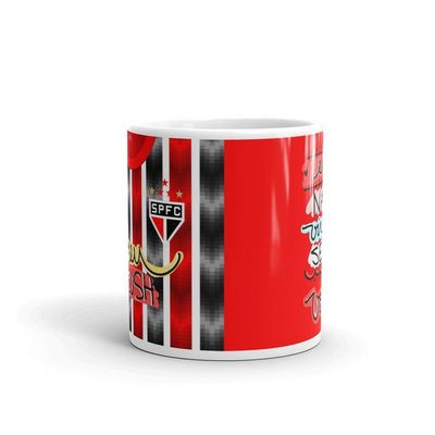 Caneca de Porcelana Namorado Torcedor São Paulo