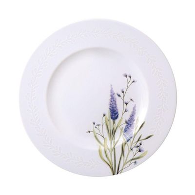 Prato Raso Tramontina Lilla Porcelana Decorada 28cm Tramontina