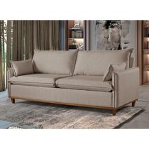 Sofá 5 Lugares Living Linho M-168 Martins Bege