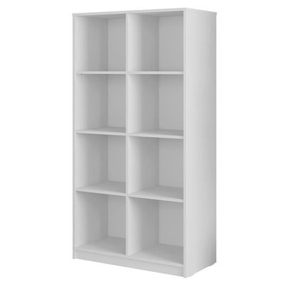 Estante Livreiro Multiuso 8 Nichos Branco Side Caemmun