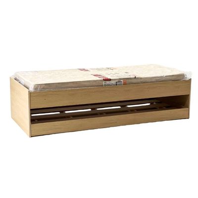 Cama Solteiro Bicama Ditália Com Colchões Cm-20 Cor:riviera Riviera