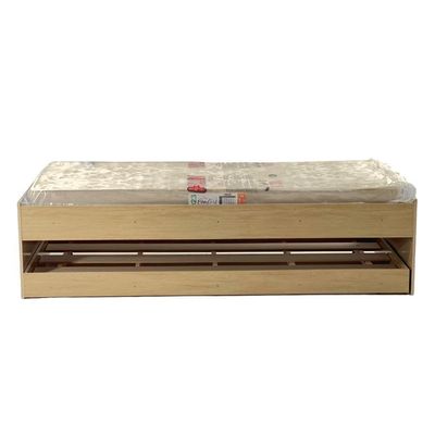 Cama Solteiro Bicama Ditália Com Colchões Cm-20 Cor:riviera Riviera