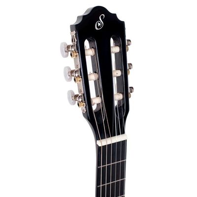 Violão Giannini Nf14 Ceqbk Eletroacústico Nylon Preto