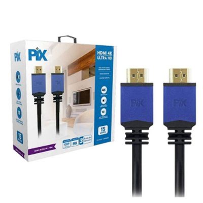 Cabo Hdmi Macho 2.0 15 Metro Lcd Pc Tv Projetor