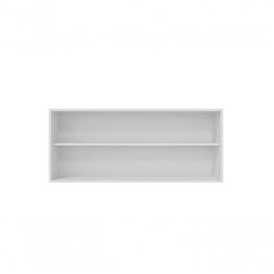 Armário Aéreo Para Cozinha Andréia 120 Cm Com 3 Portas Castanha-avelã