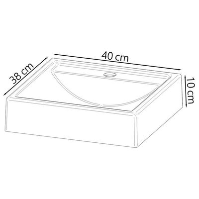 Gabinete 1 Porta Com Cuba Para Banheiro Bn3600x44 Amendoa Branco Tecno Mobili Amendoa Branco