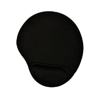 Mouse Pad Gel Com Apoio Descanso De Pulso Medio - Preto