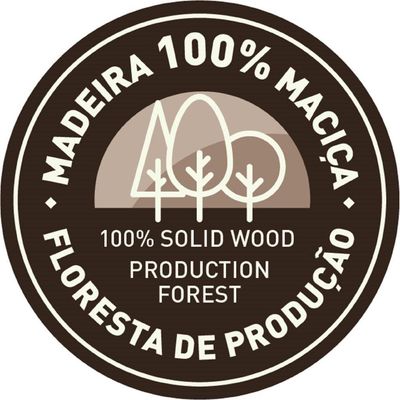 Tábua De Apoio Tramontina Em Madeira Maciça Com Acabamento Natural 25x19 Cm