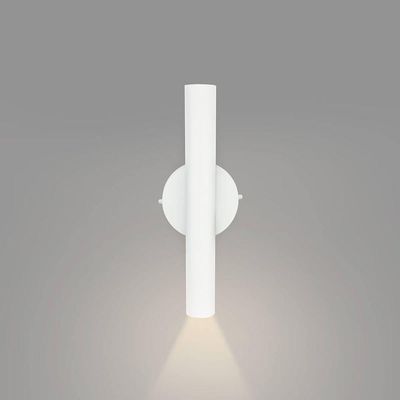 Arandela De Parede Foco Simples Slim Palito - Branco
