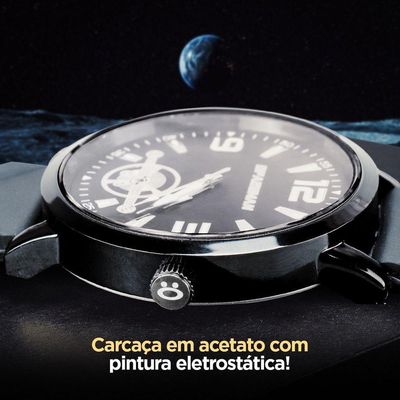Relogio Masculino Aço Inox + Caixa Pingente Cruz Social Silicone Ajustavel Casual Cordao Relogio