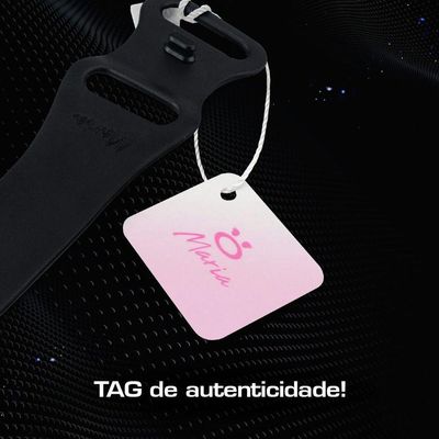 Relogio Feminino Digital Prova Dagua Quadrado Rosa Silicone