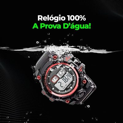 Relogio Prova Dagua Masculino + Digital Esportivo Premium