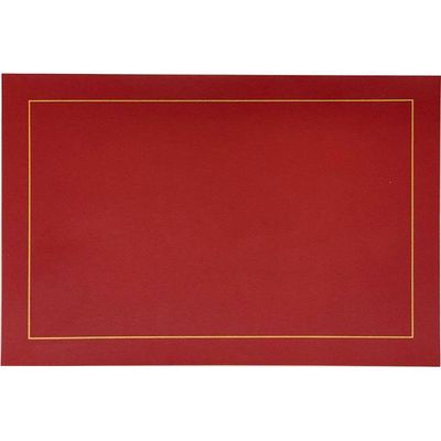 Jogo 4 Americano Classic Pu 45x30cm Bordô