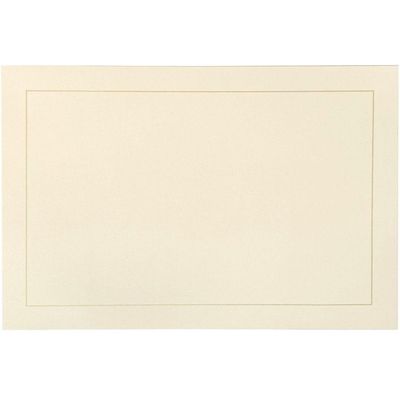 Jogo 10 Americano Classic Pu 45x30cm Palha
