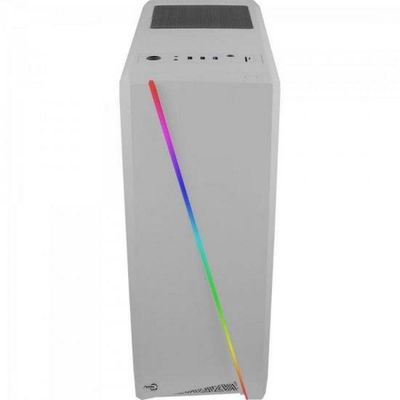 Gabinete Gamer Mid Tower Rgb Cylon Branco Aerocool