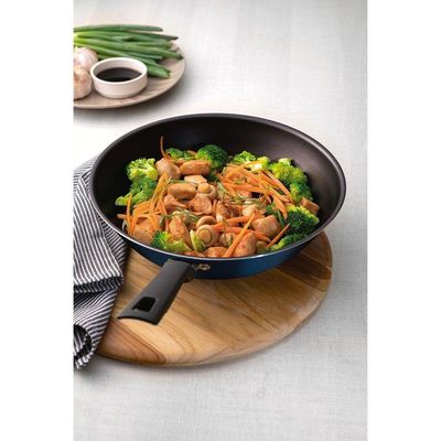 Wok Tramontina 28cm 3,6l Ravena Alumínio Antiaderente Starflon Max Tramontina