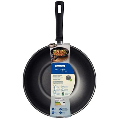 Wok Tramontina 28cm 3,6l Ravena Alumínio Antiaderente Starflon Max Tramontina