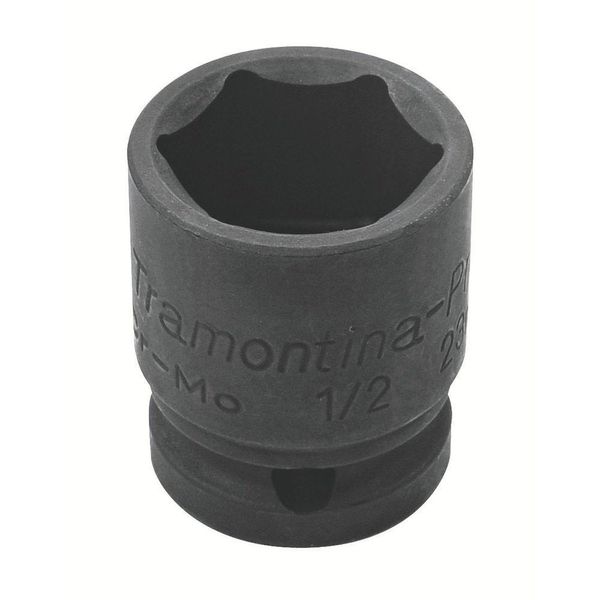 Soquete Impacto Sextavado Aço Cromo Molibdênio 9mm - Encaixe 1/2pol Tramontina Pro Tramontina