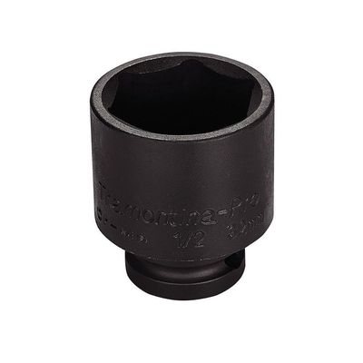 Soquete Impacto Sextavado Aço Cromo Molibdênio 32mm - Encaixe 1/2pol Tramontina Pro Tramontina