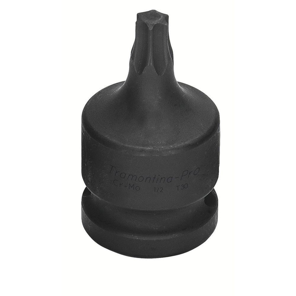 Soquete Impacto Ponta Trafix Aço Cromo Molibdênio T45 - Encaixe 1/2pol Tramontina Pro Tramontina