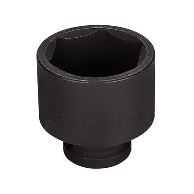 Soquete Impacto Sextavado Aço Cromo Molibdênio 36mm - Encaixe 1/2pol Tramontina Pro Tramontina