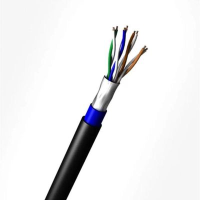 Cabo Ftp Megacabos 8Vias Cat5 Ext Blindado Capa Simples 500M