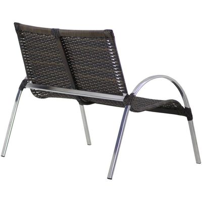 Namoradeira Mini Garden Jardim Trama Original Preto