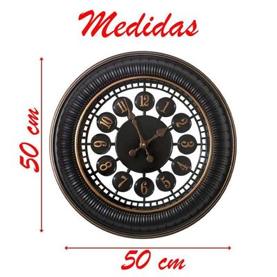 Relógio Vazado De Parede Para Sala De Estar Escritórios 50cm