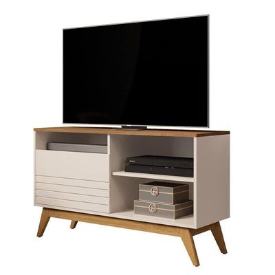 Rack Fenix Wood Off White-freijo - Giga