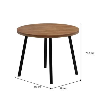 Conjunto Sala De Jantar 4 Cadeiras Roman Carraro Nog Pre
