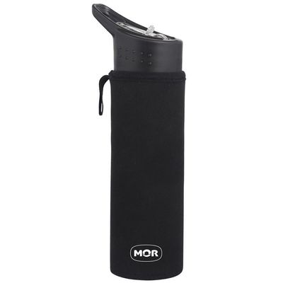 Garrafa Squeeze Academia Aço Inox Capa Neoprene To Go Mor