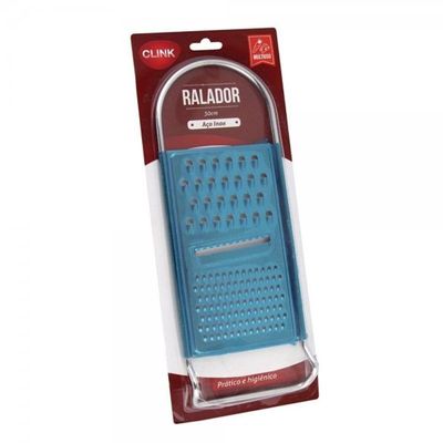 Ralador De Alimentos Legumes Frutas Queijo 1 Face 30cm Aço Inox - Clink