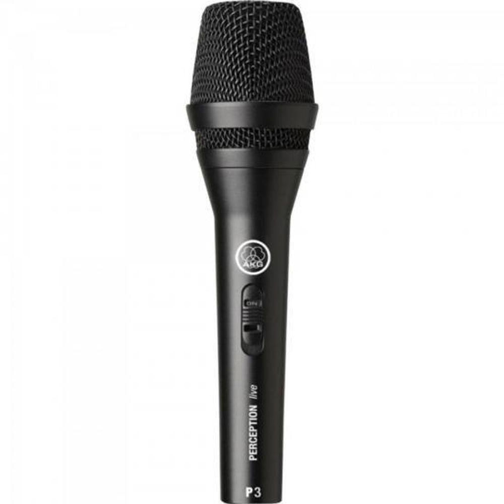 Microfone Perception Akg 3s Preto [f002]