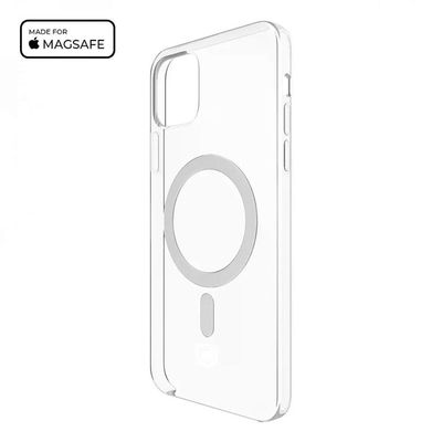 Kit Capa Magsafe Transparente E Pelicula Ultra Glass Preta Para Iphone 15 Plus - Gshield