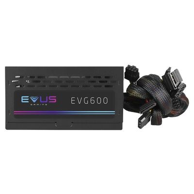 Fonte Gamer Evus Evg600 Argb 600w