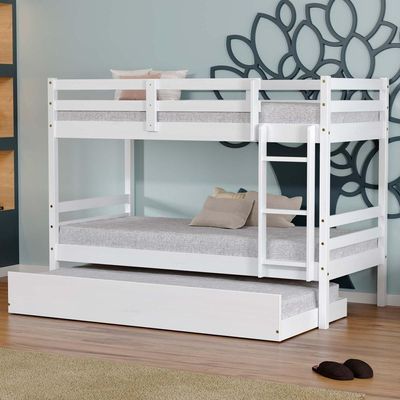 Treliche Infantil Slim Rb Madeira Maciça Branco Housin
