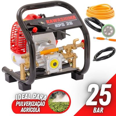 Pulverizador Estacionário Kawashima Kps26 25,4cc 2t Compacto