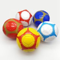 Mini Bola De Futebol Couro Sintético Tamanho 1 Amarelo