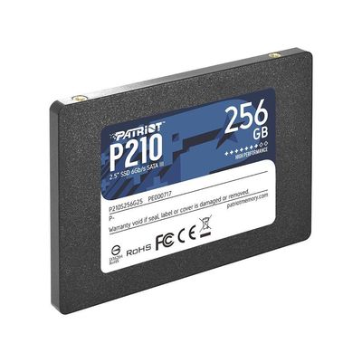 Hd Ssd 256gb P210, 2.5" Sata Iii 6gb/s 500 Mb/s 400 Mb/s P210s256g25