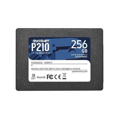 Hd Ssd 256gb P210, 2.5" Sata Iii 6gb/s 500 Mb/s 400 Mb/s P210s256g25