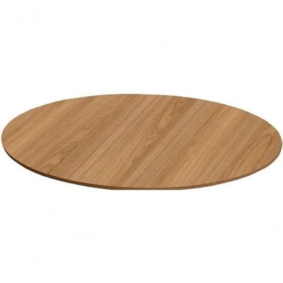 Tampo Em Mdf 18mm Redondo 80 Cm - Freijó Cor Marrom