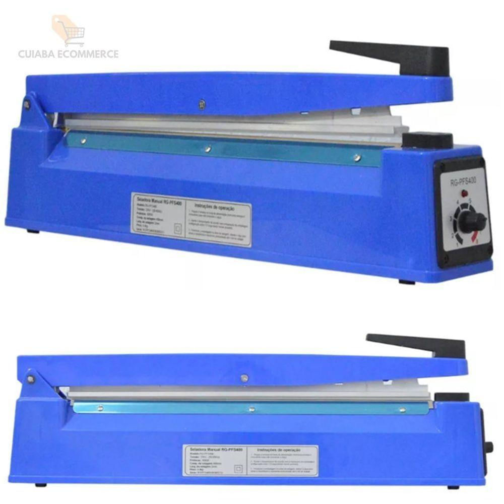 Seladora Manual 40cm Sela Qualquer Material Termoaderente