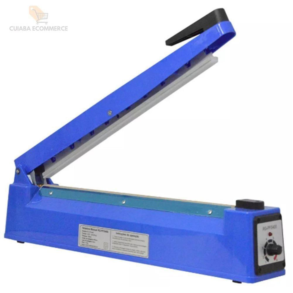 Seladora Manual De Plástico 40cm Com Regulador