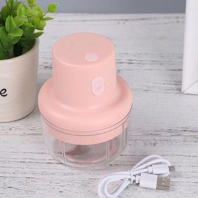 Mini Processador De Alho Pimenta Legumes Elétrico 250ml