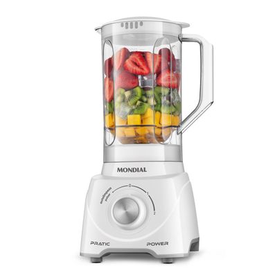 Liquidificador Pratic Power Mondial Branco - L-97-W 127V