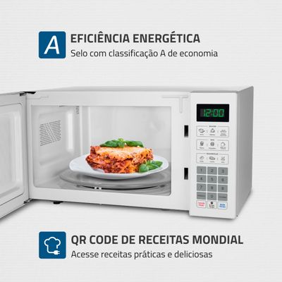 Micro-ondas 34L Mondial MO-02-34-W 127V