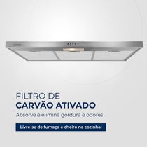 Depurador de Ar 90cm Inox Mondial- DP90-01
