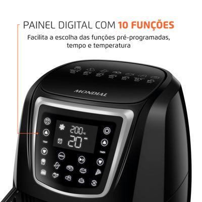 Fritadeira Sem Óleo Air Fryer 4 Litros AFN-40-DI Mondial 127V