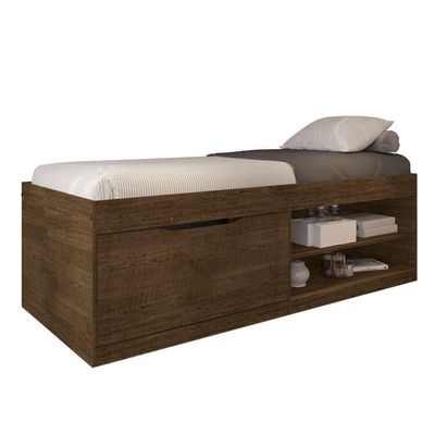 Cama Box Sapateira Moal Malbec